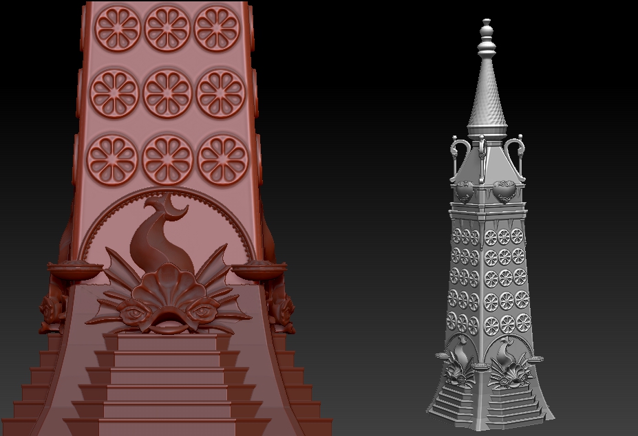 Progress on Modeling the Luna Park Tower